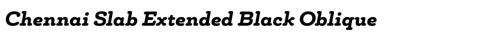 Chennai Slab Extended Black Oblique image